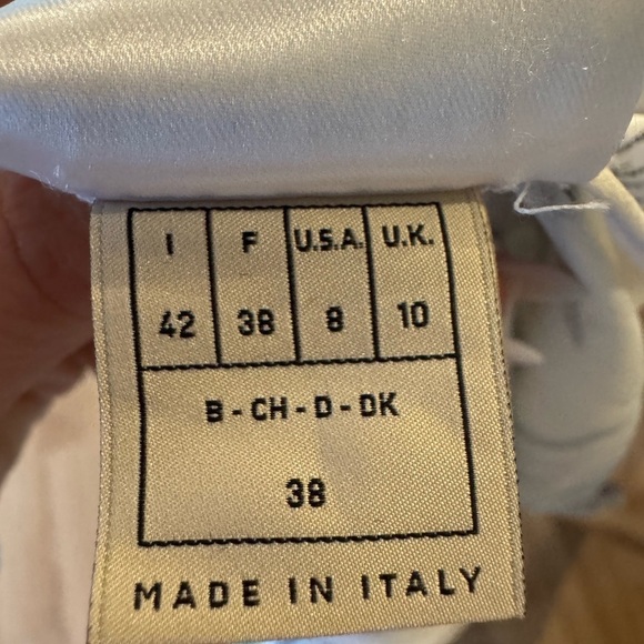 EMILIO PUCCI Tiered Short Sleeve Dress Size 8 NWT (FLAWED) - Picture 7 of 7